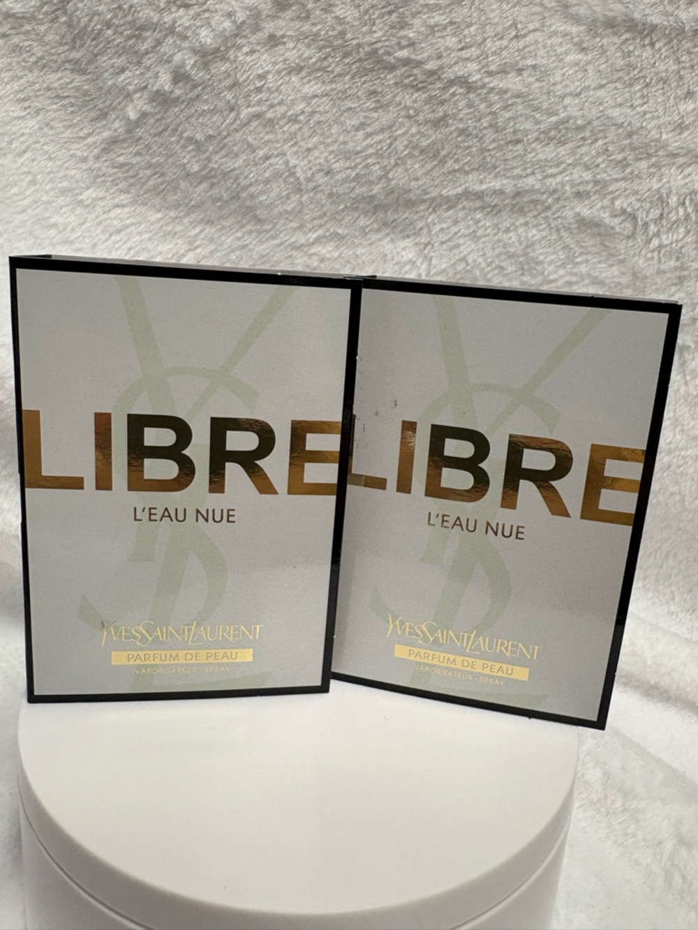 Yves Saint Laurent YSL Libre L’eau Nue Perfume Sample Spray 2ml NEW In Box 2 Pcs